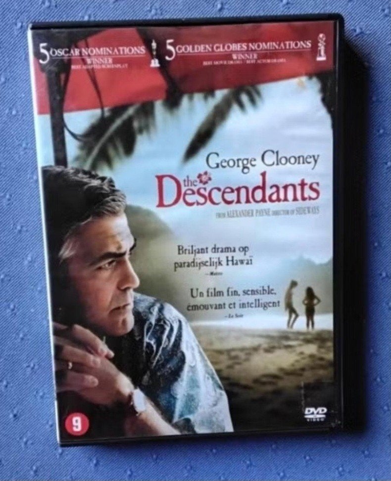 DVD the descendants George Clooney, Ophalen, Zo goed als nieuw, Vanaf 12 jaar, Boxset
