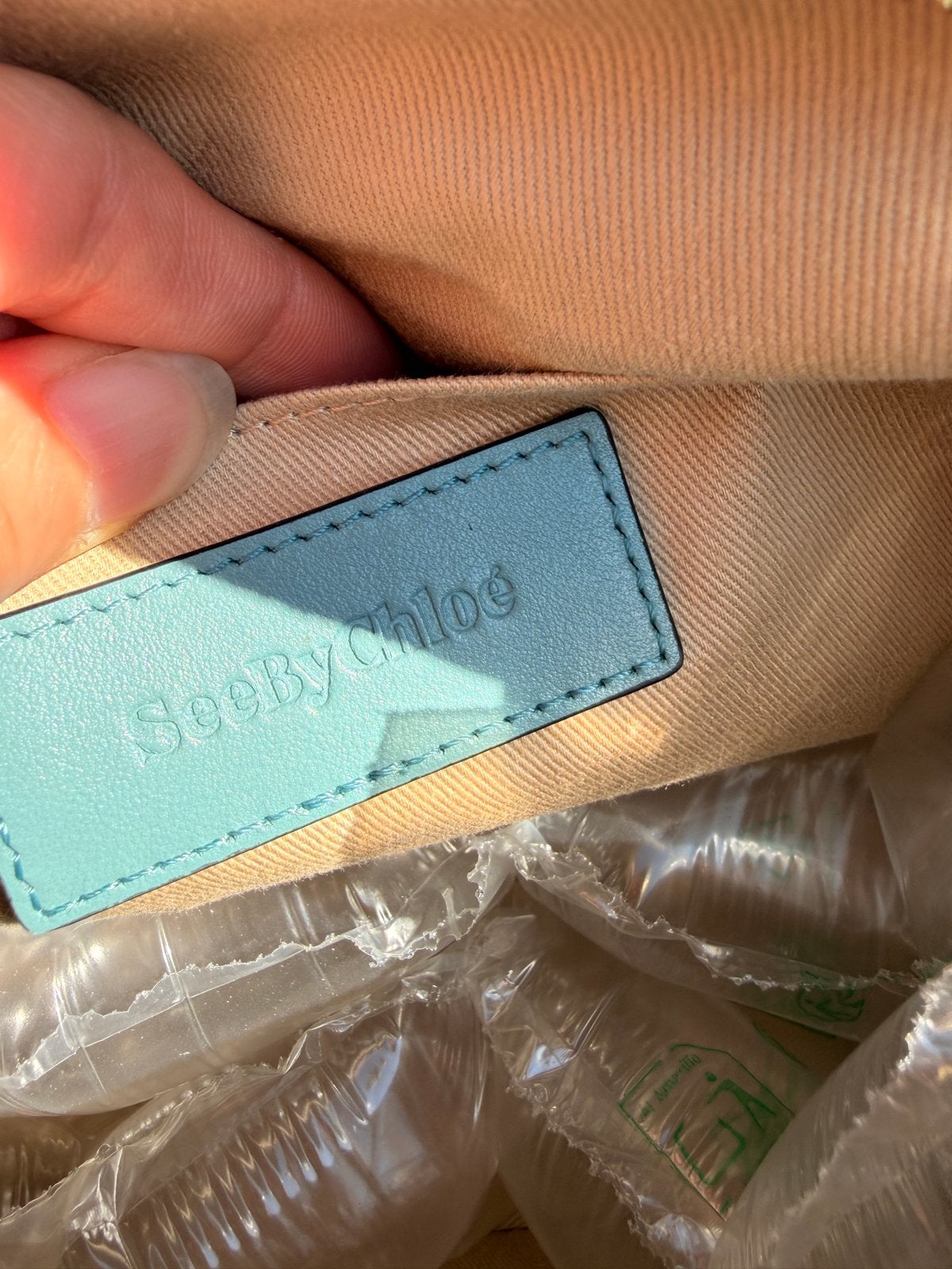 See by Chloe handtas - Goede staat, Ophalen of Verzenden, Gebruikt, Groen, Handtas