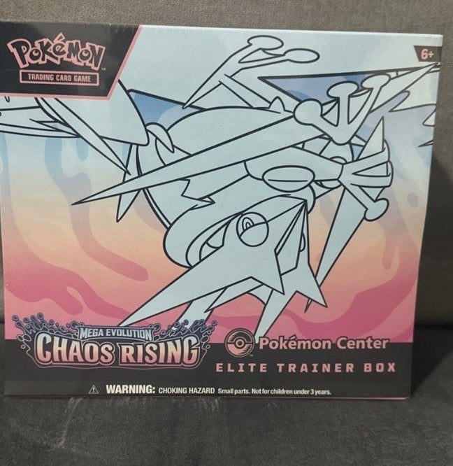 Pokemon center elite trainer box chaos rising
