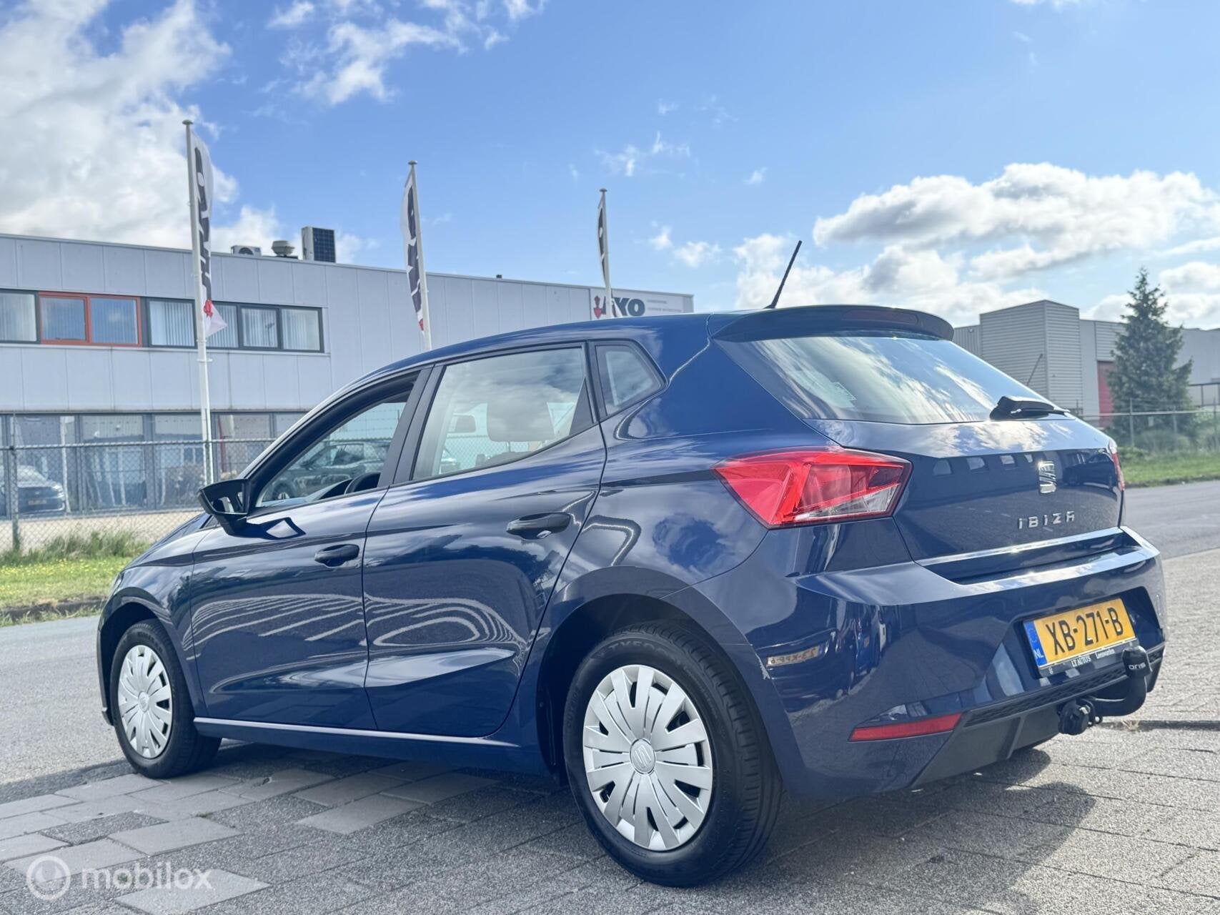 Seat Ibiza 1.0 MPI Reference|Carplay Cruise AC Trekhaak NAP, Auto's, Seat, Voorwielaandrijving, Euro 6, 540 kg, Blauw