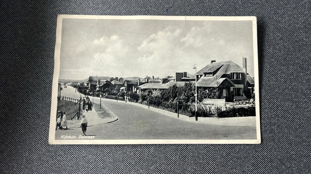 Kijkduin Duinlaan met villa’s, Ophalen of Verzenden, 1920 tot 1940, Gelopen