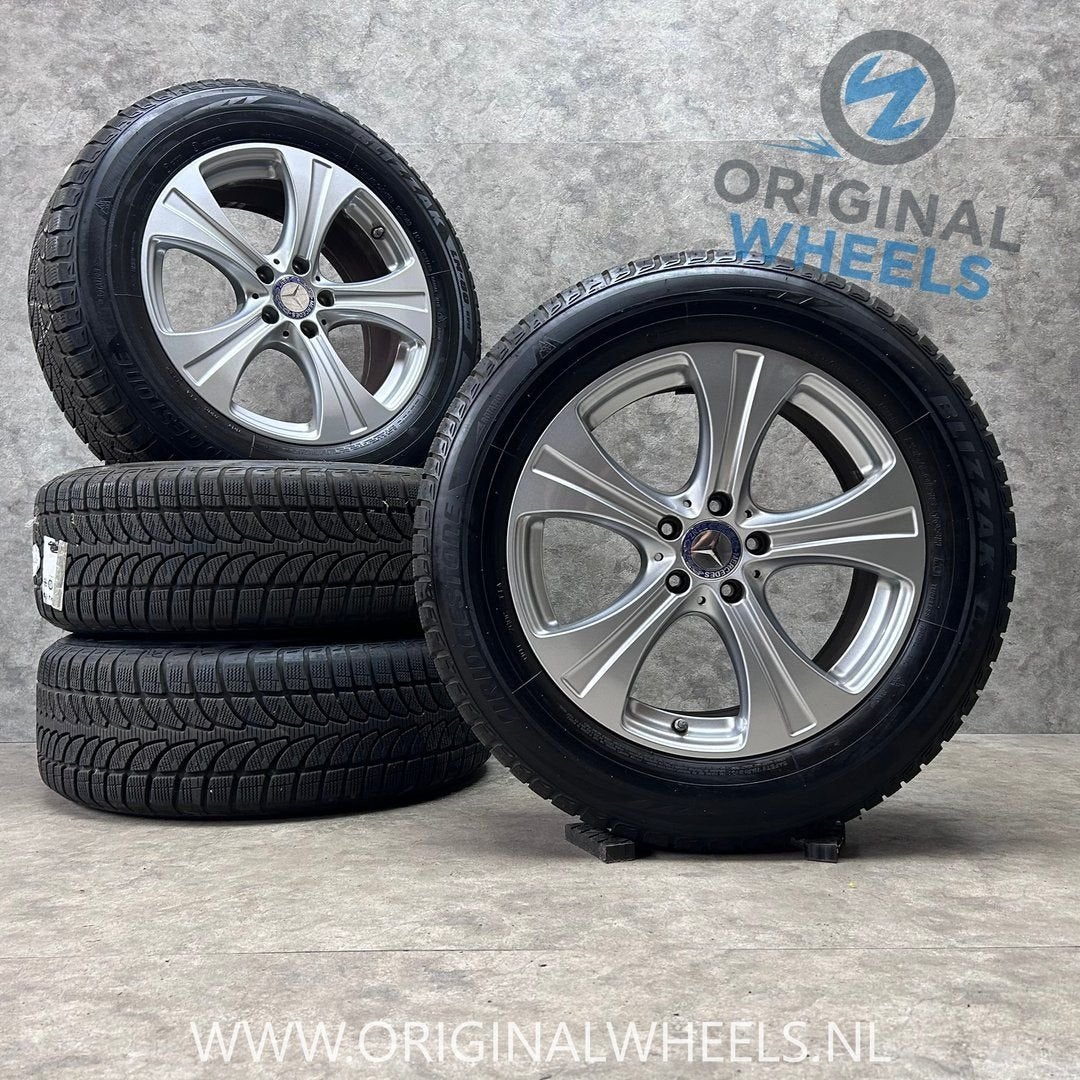 18 inch originele velgen + winterbanden Mercedes GLC - ML, Auto-onderdelen, 18 inch, Gebruikt, -, -