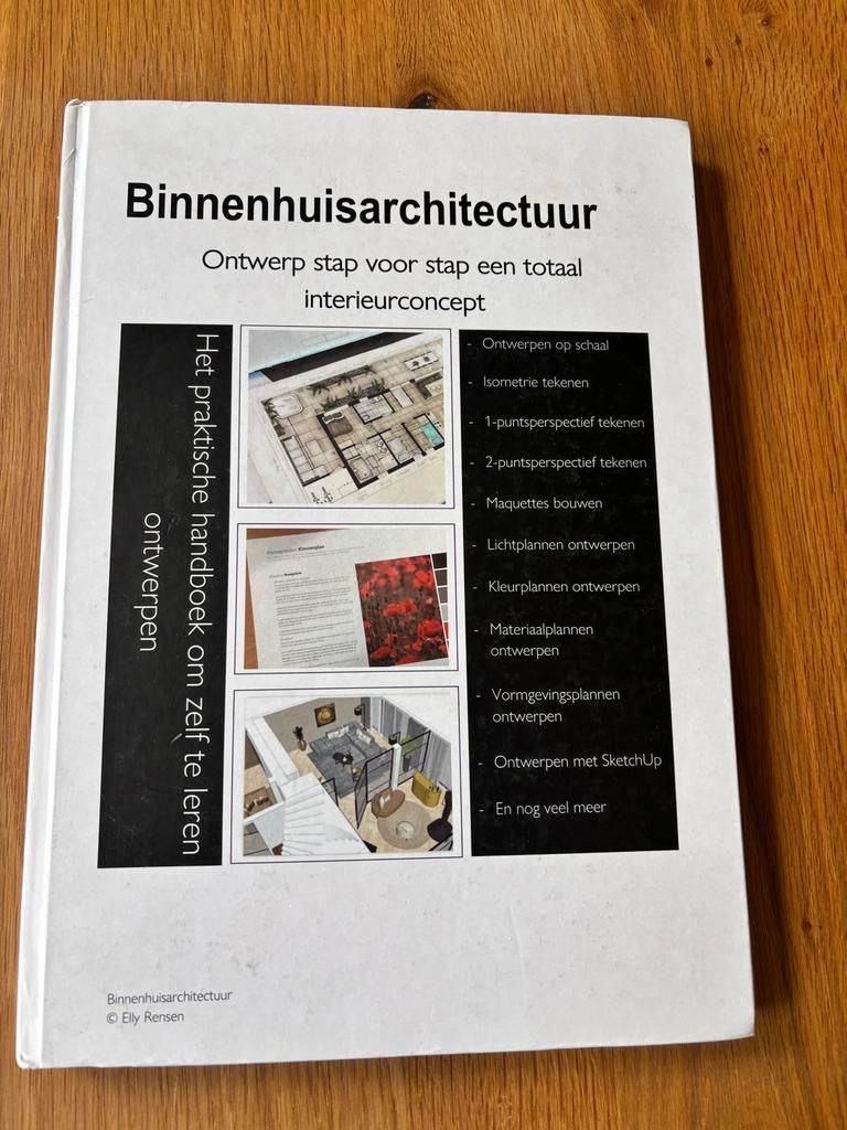 Binnenhuisarchitectuur: Handboek om zelf te leren ontwerpen, Boeken, Ophalen of Verzenden, Gelezen