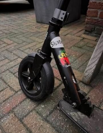 Frenzy Step Pneumatic met 230mm luchtbanden voor Volwassenen, Ophalen, Gebruikt, Gewone step, Frenzy
