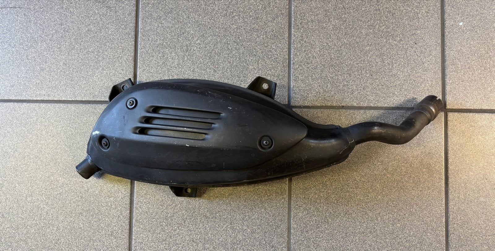 Originele Vespa GTS 300 HPE/GTV 300 Uitlaat (2018-2022), Ophalen of Verzenden, Gebruikt, Uitlaat, Piaggio