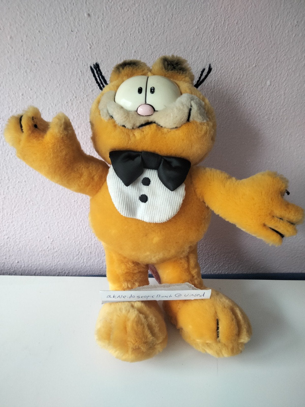 vintage Garfield knuffel, Oranje, Overige merken, Overige karakters, Overige typen