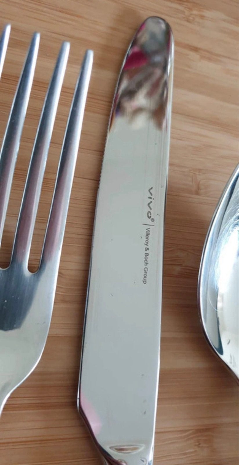 Vivo Villeroy & Boch bestek - losse bestekdelen, Gebruikt, Ophalen of Verzenden, Rvs of Chroom, Eetmes