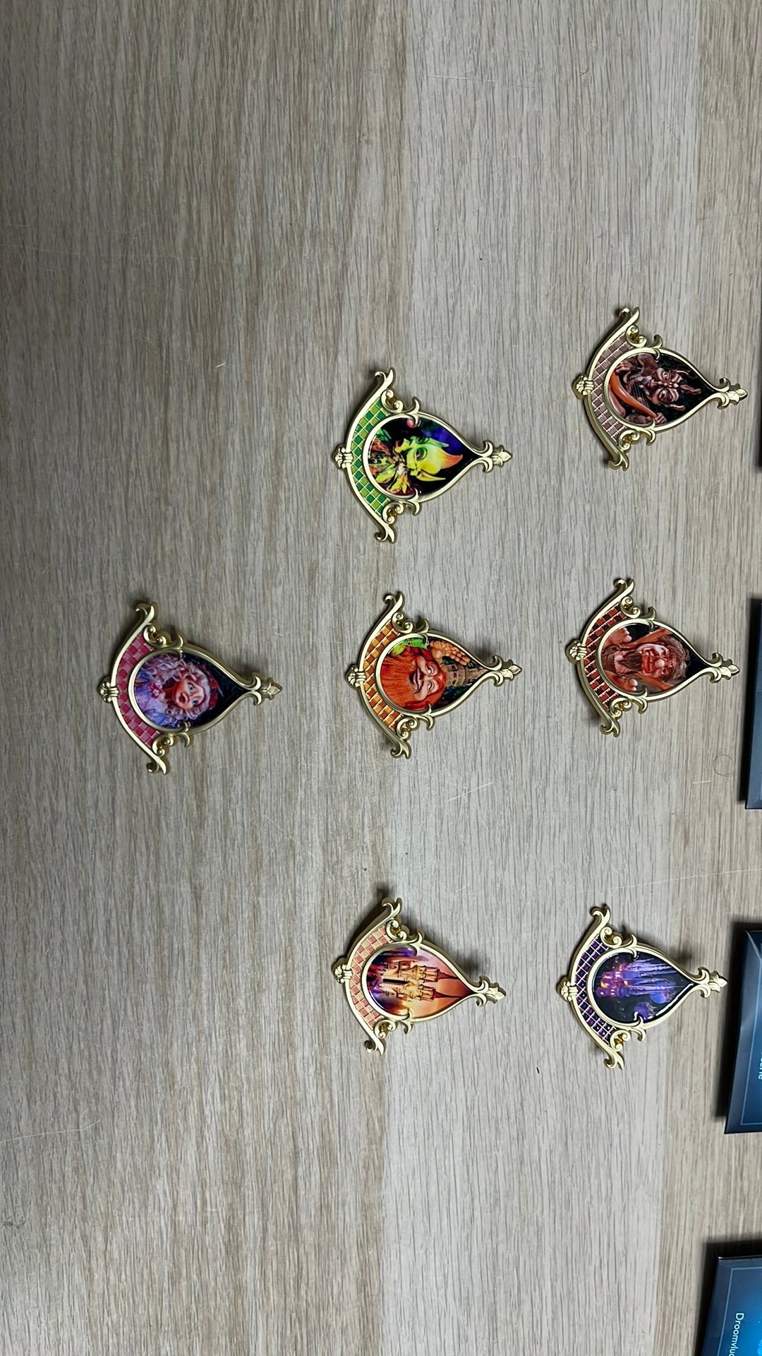 Efteling droomvlucht pins complete set, Ophalen of Verzenden, Nieuw, Button of Speldje