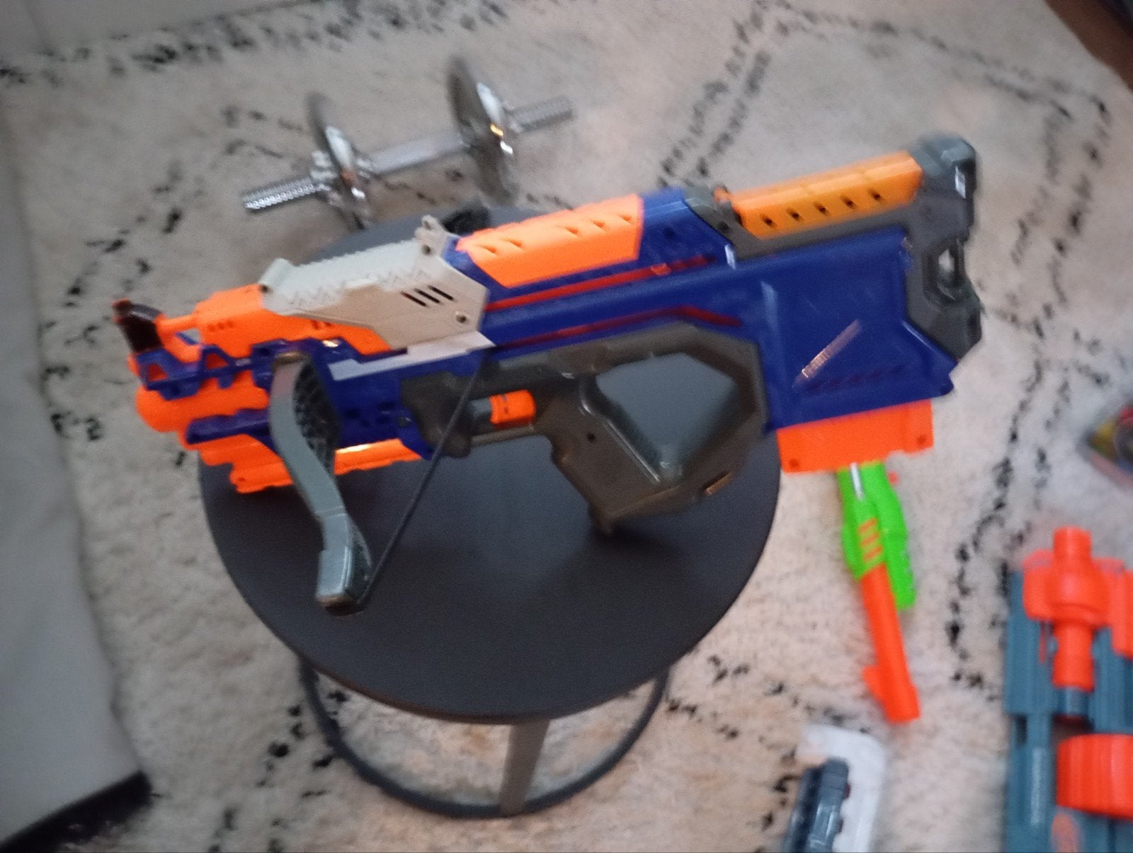 Nerf N-Strike Elite Retaliator Blaster, Ophalen of Verzenden, Gebruikt, Jongen of Meisje