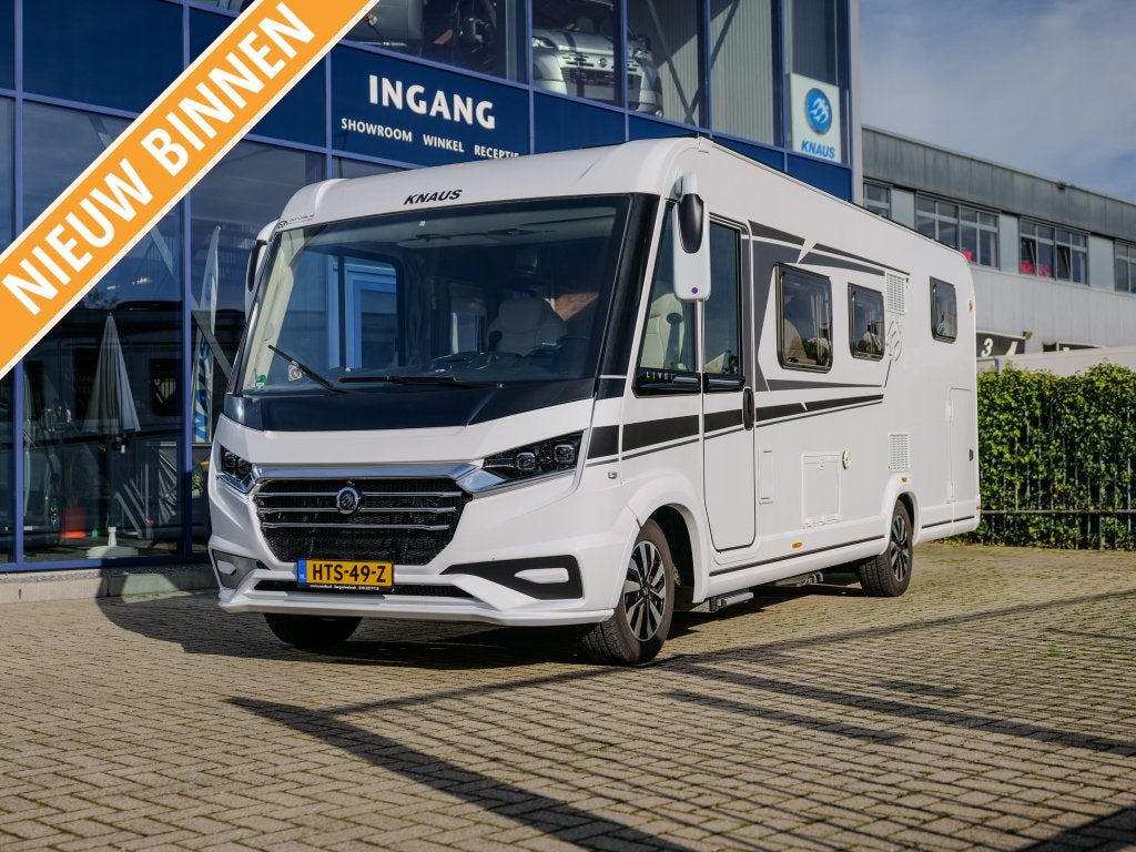 Knaus L!ve I 700 MEG LEVELSYTEEM 2X AIRCO VOL!, Caravans en Kamperen, Fiat, Oven, Vloeistofverwarming, 7 tot 8 meter