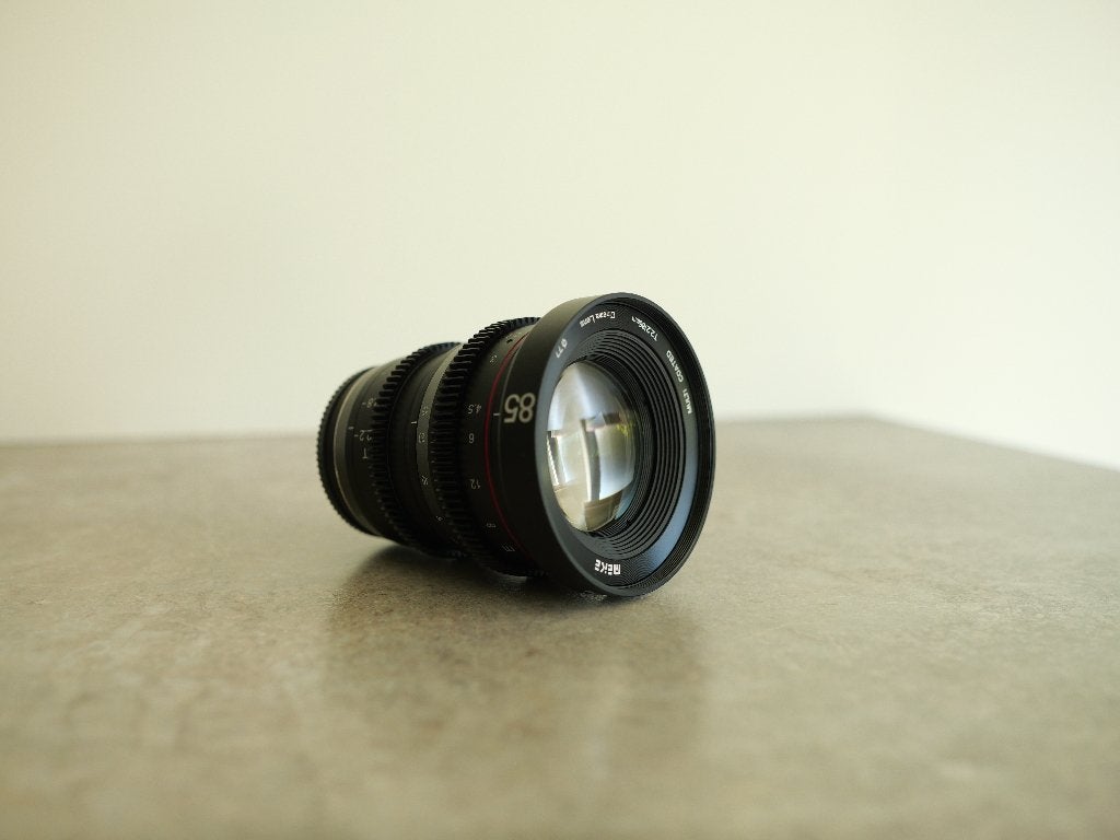 Meike 85mm T2.2 cinemalens (MFT), Overige merken, 85 mm, Micro Four Thirds, Zo goed als nieuw