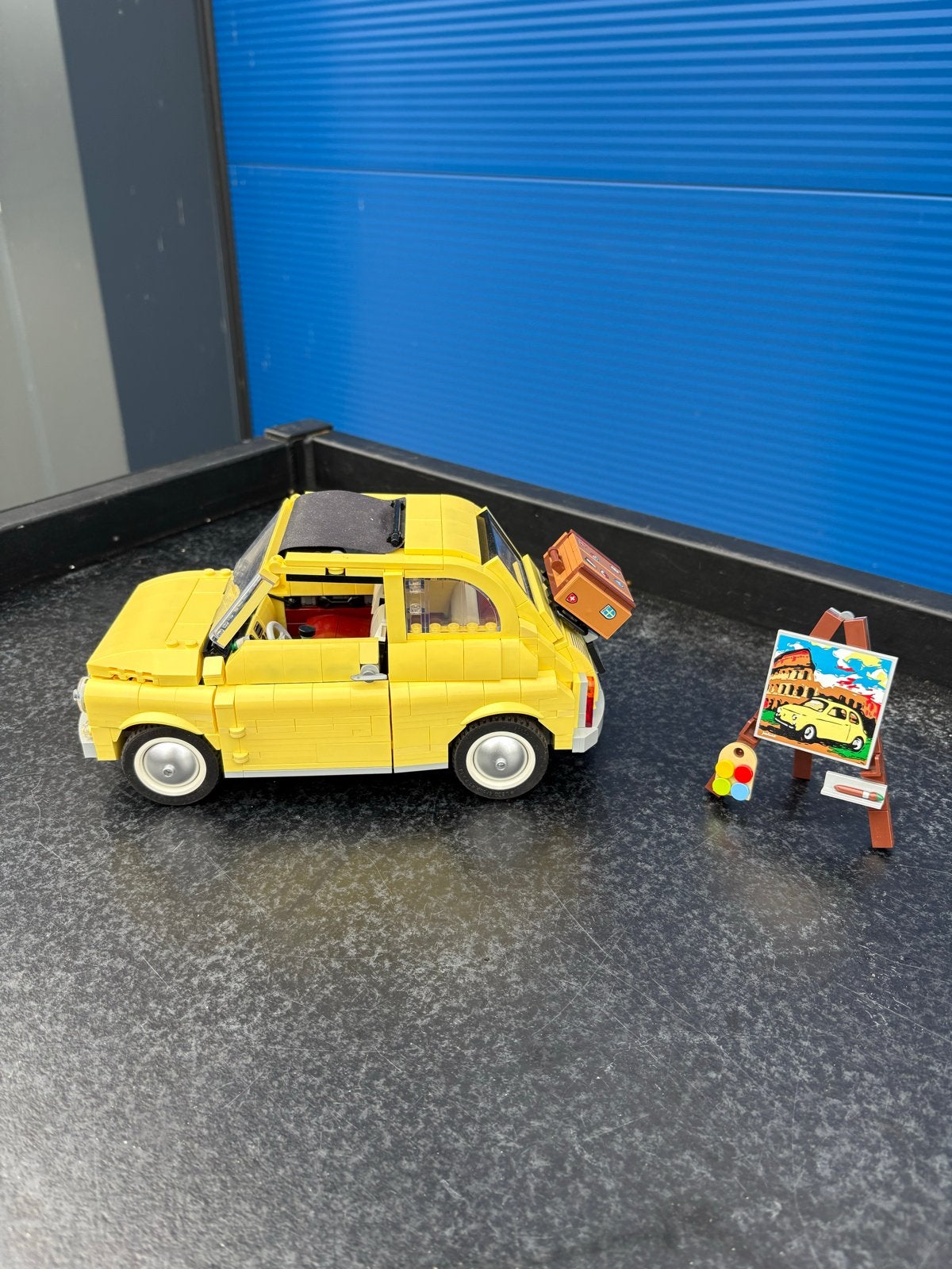 Lego Creator Expert Fiat 500 (10271) - Zo goed als nieuw, Lego, Ophalen of Verzenden, Zo goed als nieuw, Compleet