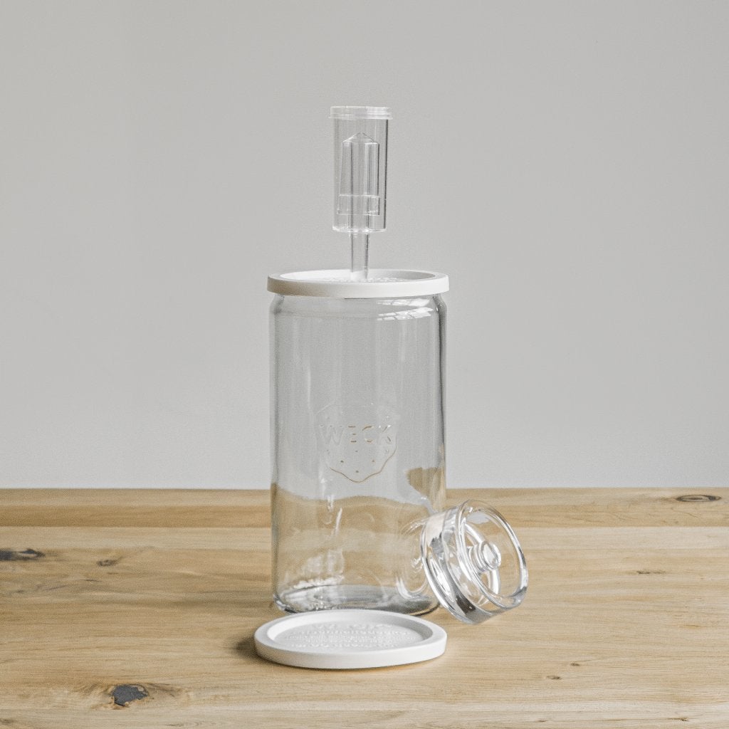 Fermentatie Starterkit - 1500ml - Premium, Huis en Inrichting, Keuken | Potten en Pannen, Verzenden, Pot, Bus of Blik, Nieuw, Met deksel