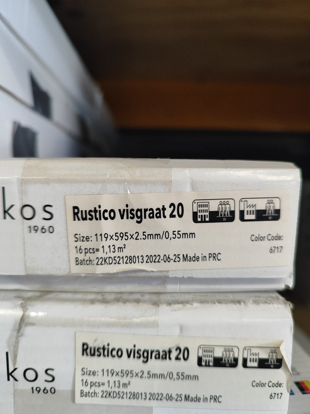 Foto 2 van belakos rustico visgraat 20 3.39m2