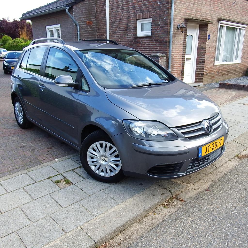Volkswagen Golf Plus 1.4 TSI 90KW 2008 Grijs Airco nwe apk!, 4 cilinders, 700 kg, 122 pk, Bedrijf