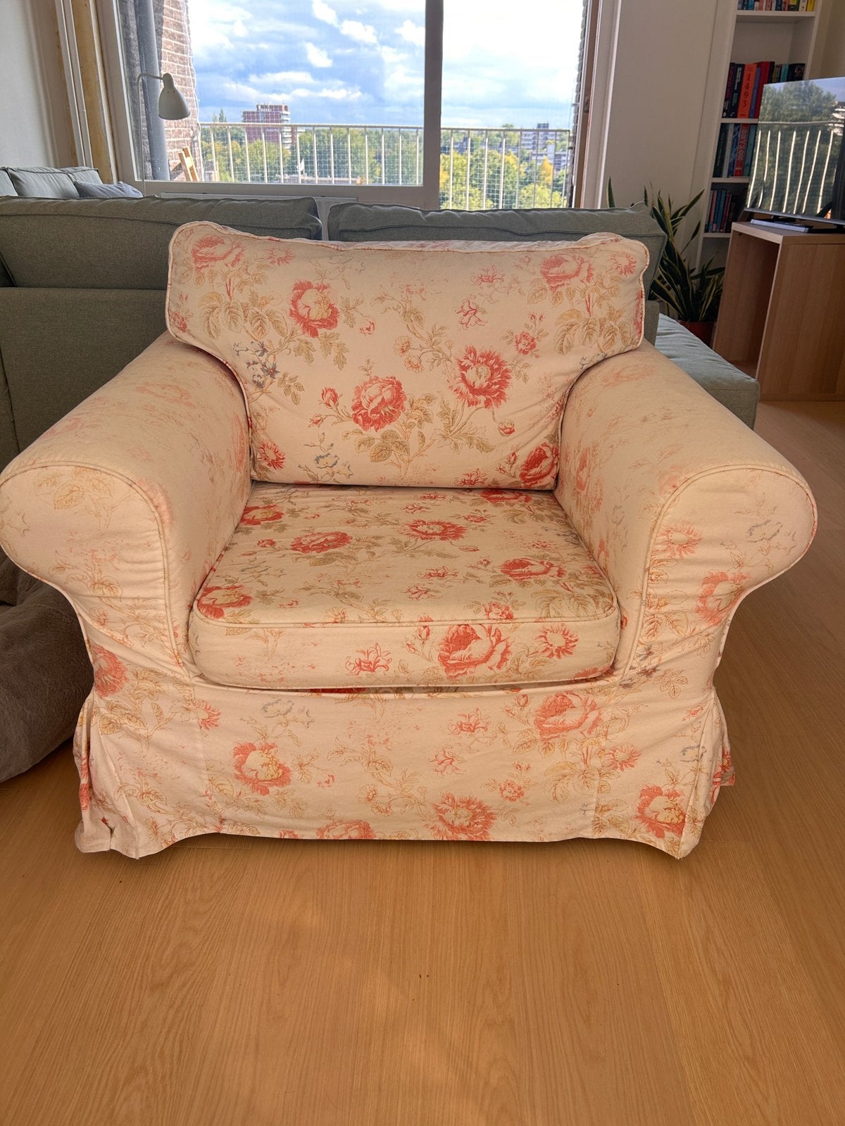 IKEA Ektorp fauteuil – Gratis, Huis en Inrichting, Ophalen, Eenpersoons, 75 tot 100 cm, Zo goed als nieuw