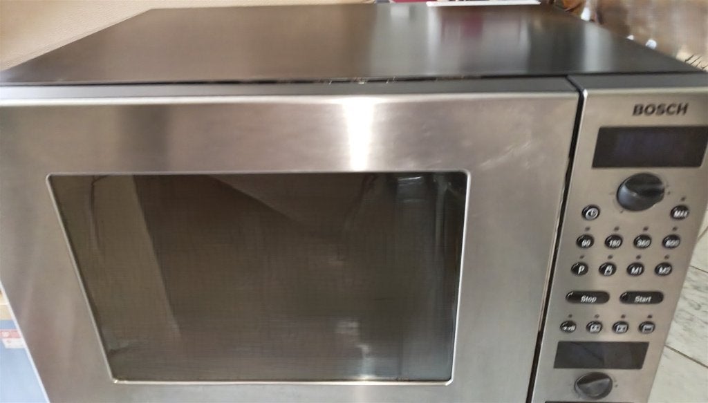 bosch inbouw/vrijstaand combi oven HMT8651 magnetron defect, Ophalen, Minder dan 45 cm, Hete lucht, Bosch