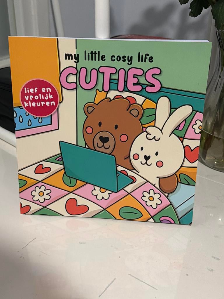 My Little Cosy Life Cuties  kleuren Adult coloring kleurboek, Ophalen of Verzenden, Nieuw, Boek of Gids