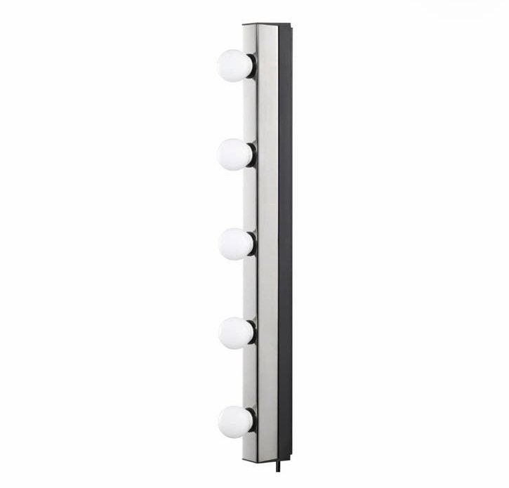 IKEA Musik wandlamp/spiegellamp, chroom, Gebruikt, E14 (klein), IKEA, Zilver