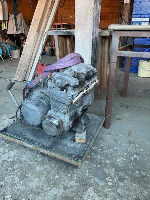 motorblok Honda CB500E - 2158446 van 1973, Ophalen, Gebruikt