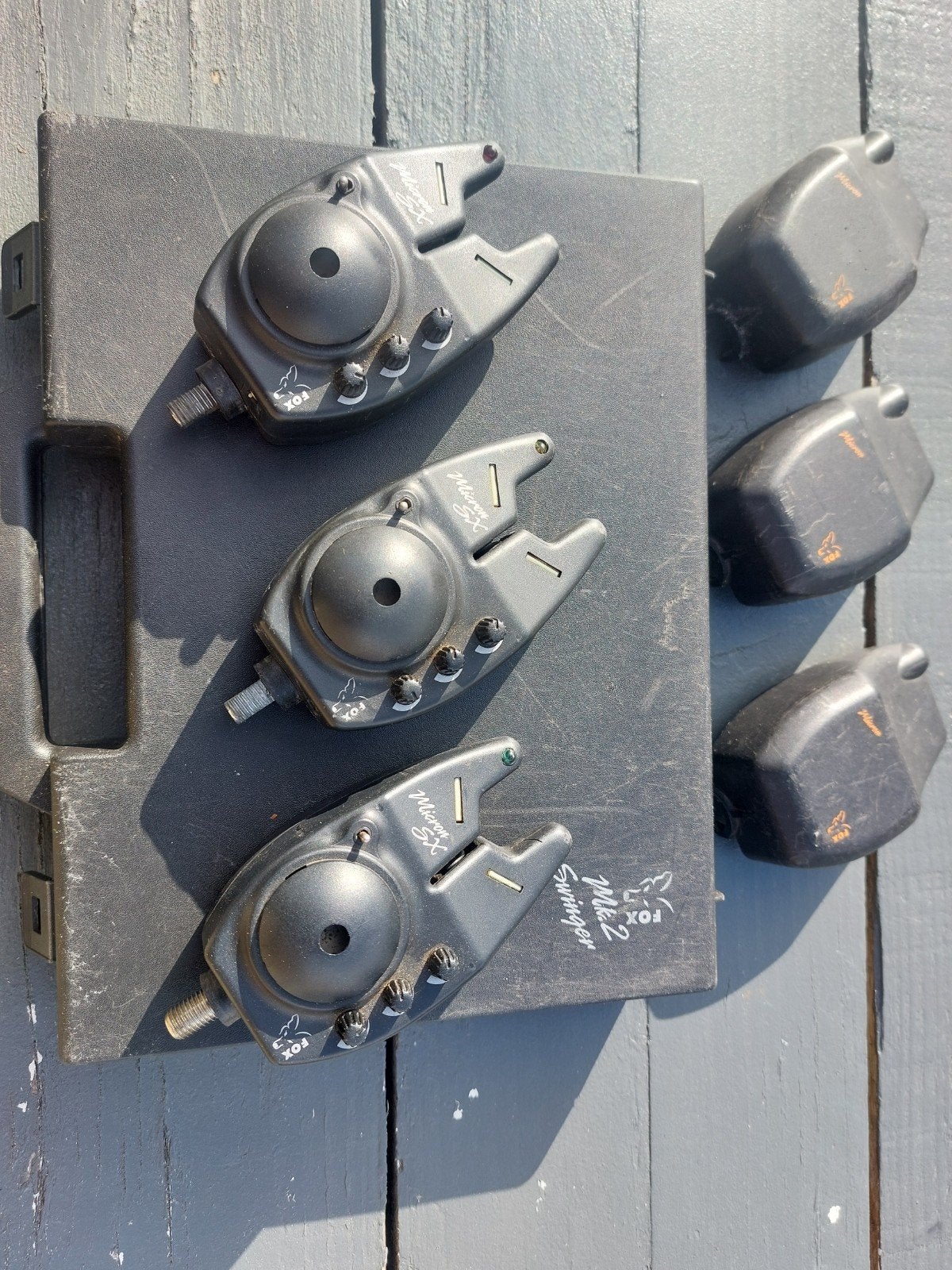 3x fox micron sx + 3 fox swingers, Watersport en Boten, Ophalen of Verzenden