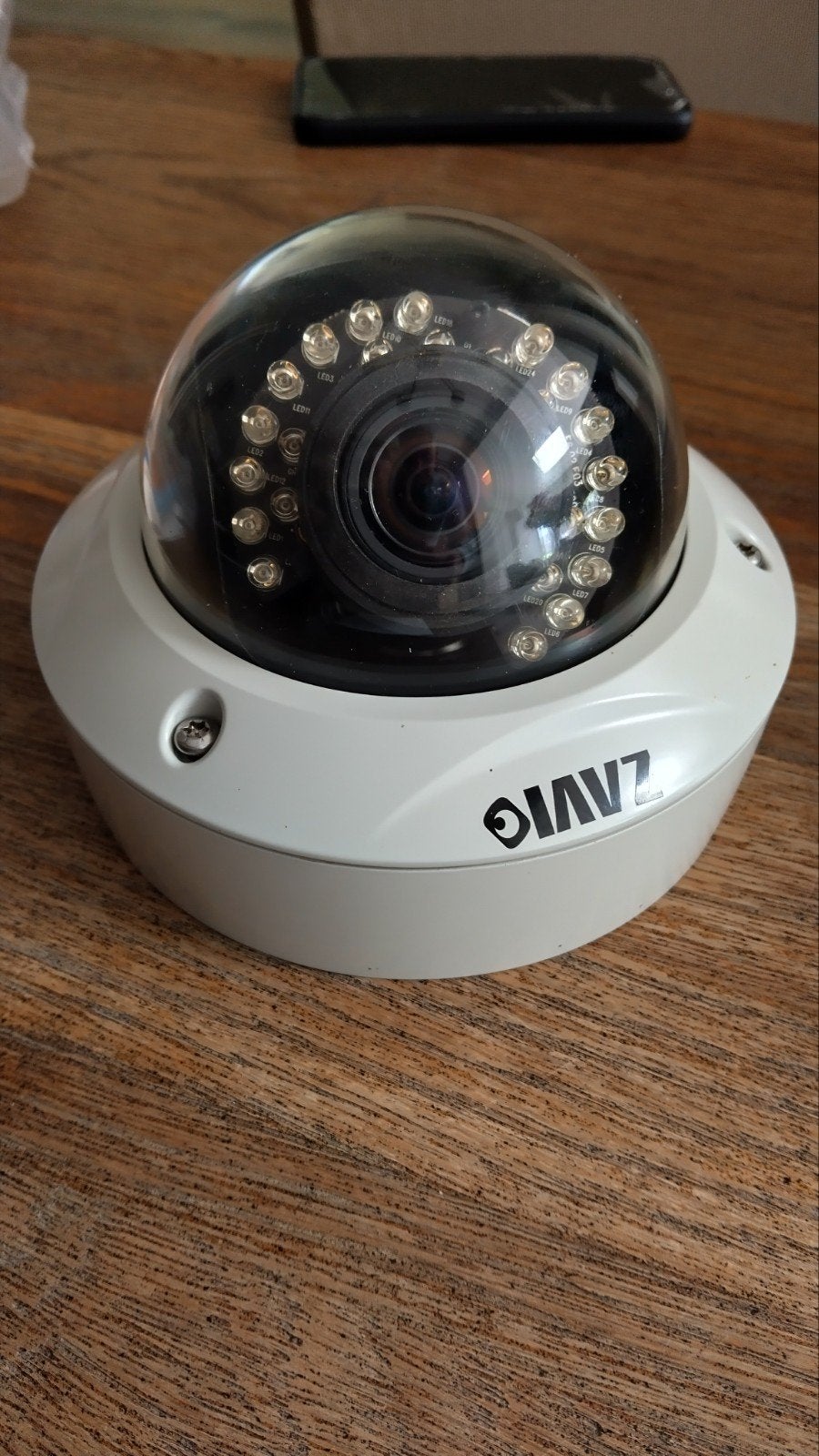 Zavio D7111/D4211 PTZ Dome Camera met Bescherming, Ophalen of Verzenden, Zo goed als nieuw, Buitencamera