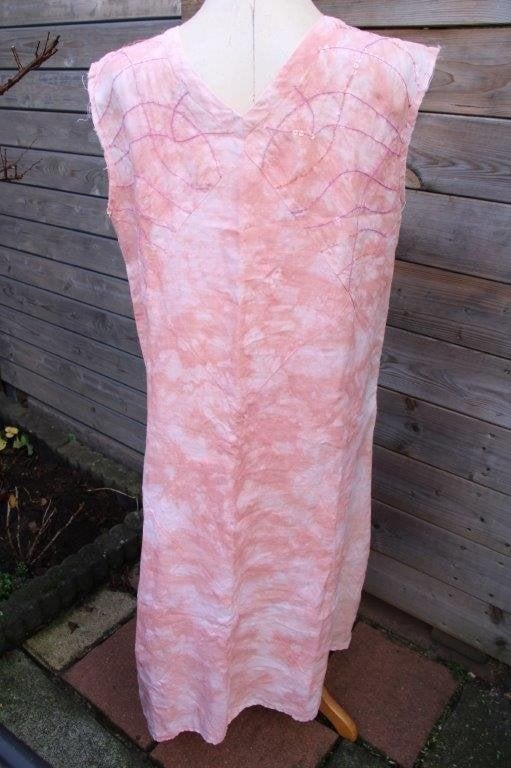 Jurk zalm Latradonna mt XL Vaste prijs, Latradonna, Maat 46/48 (XL) of groter, Ophalen of Verzenden, Zo goed als nieuw
