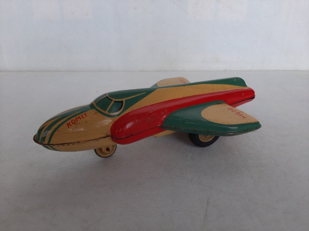 Vintage Blikken Komet M620 van MSB 21 cm groot vliegtuig?, Antiek en Kunst, Ophalen of Verzenden