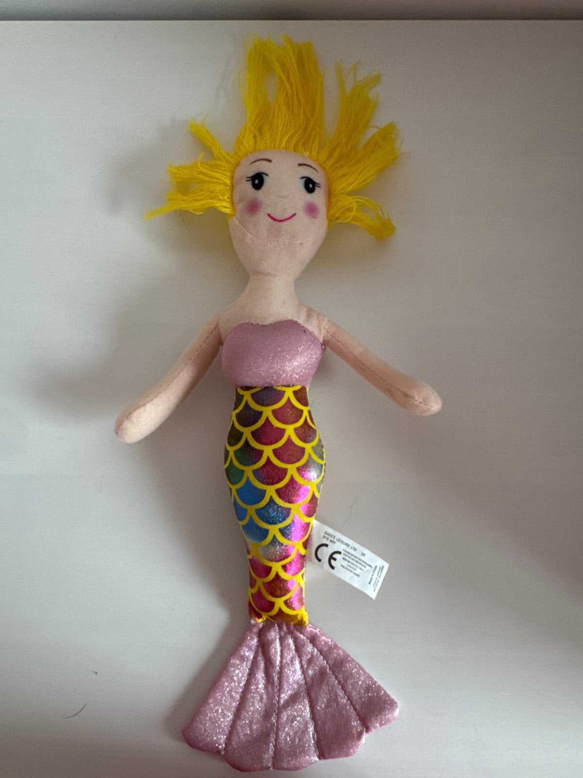 Zeemeermin knuffel met glinsterende staart, Ophalen, Overige merken, Overige karakters, Overige typen
