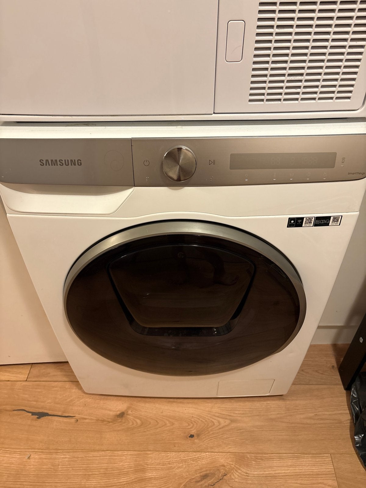 Samsung Add Wash WW90T986ASH QuickDrive 8000 serie *top*, 1200 tot 1600 toeren, Gebruikt, 8 tot 10 kg, Ophalen of Verzenden