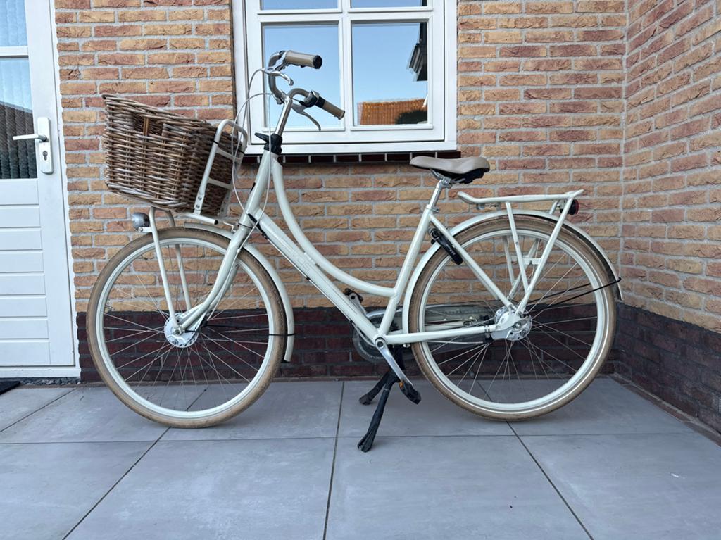 Batavus Diva (Framemaat 50 / 7 Versnellingen) – Incl. Mand!, Fietsen en Brommers, Fietsen | Dames | Damesfietsen, Ophalen, Versnellingen