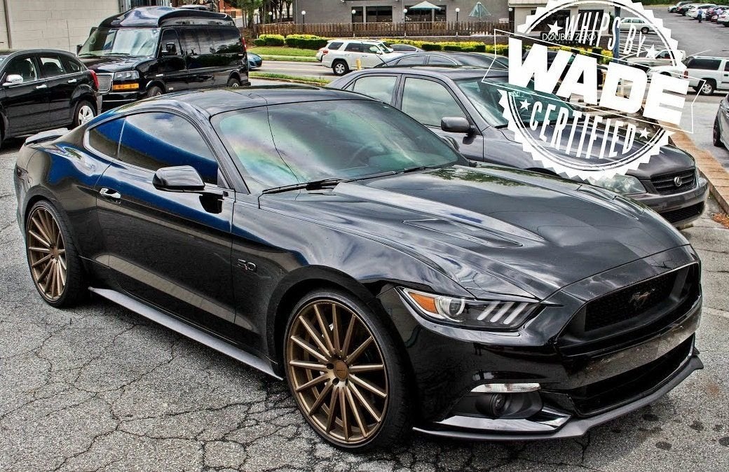 Originele 22 inch Vossen velgen met banden Ford Mustang, Auto-onderdelen, Gebruikt, -, 285 mm, -