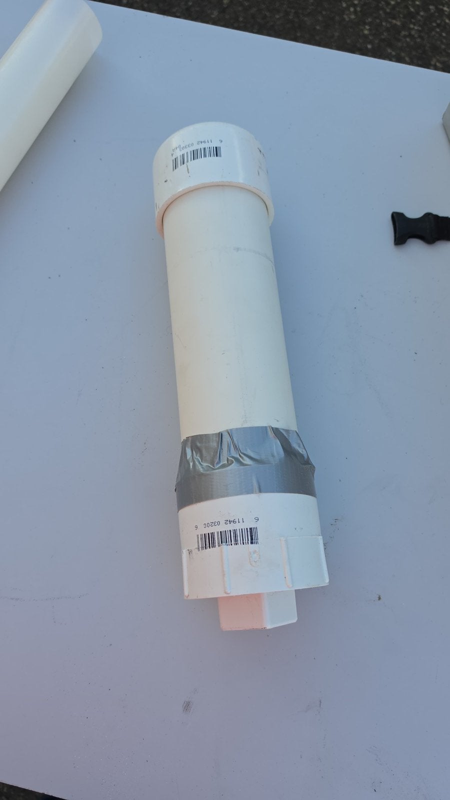 5 stuks Charlotte pipe schedule 40 dwv pvc pipe cap, Ophalen, Pvc, 60 tot 80 mm, Zo goed als nieuw