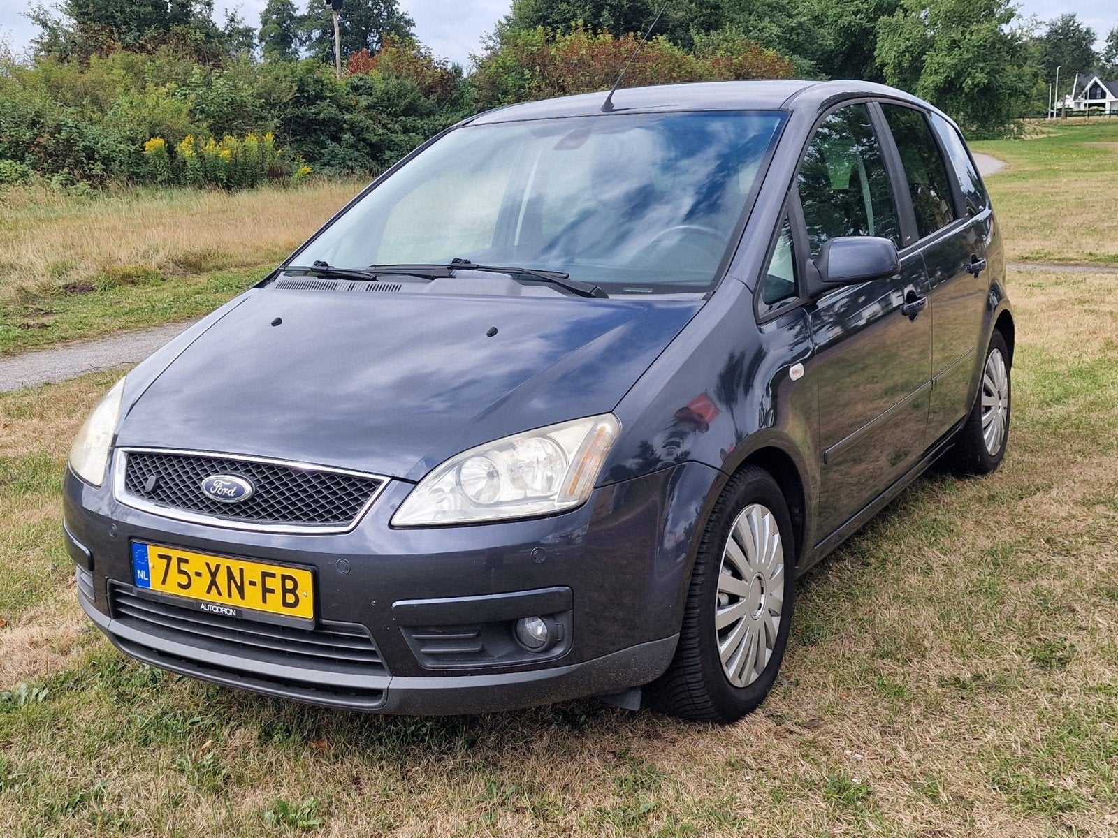 Ford C-Max 1.8 92KW 2007 Grijs, Voorwielaandrijving, 4 cilinders, 1200 kg, Handgeschakeld