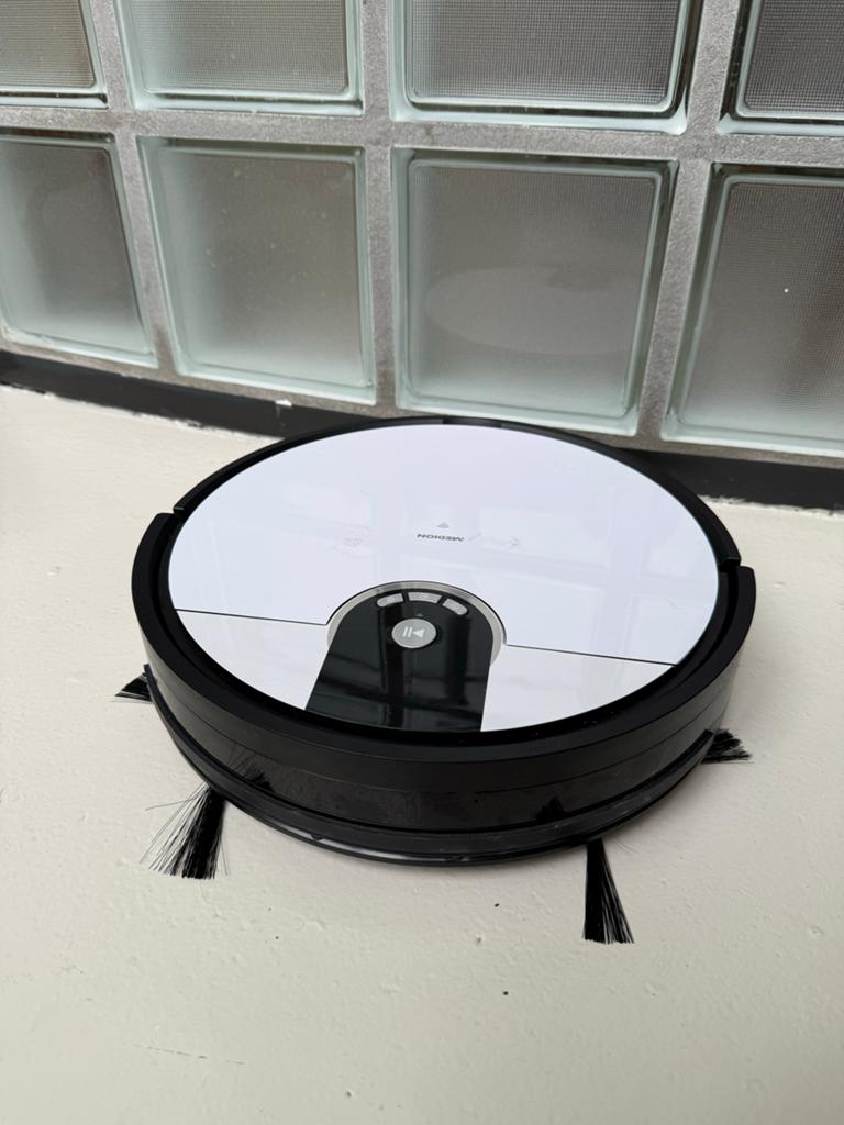 Medion Robotstofzuiger met Dweilfunctie - Zo goed als nieuw, Overige merken, Dweilfunctie, Ophalen of Verzenden, Zo goed als nieuw