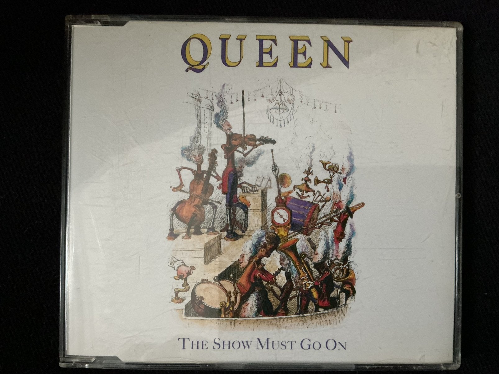 Queen, The Show must go on cd-single jewelcase, 1 single, Ophalen of Verzenden, Zo goed als nieuw, Rock en Metal