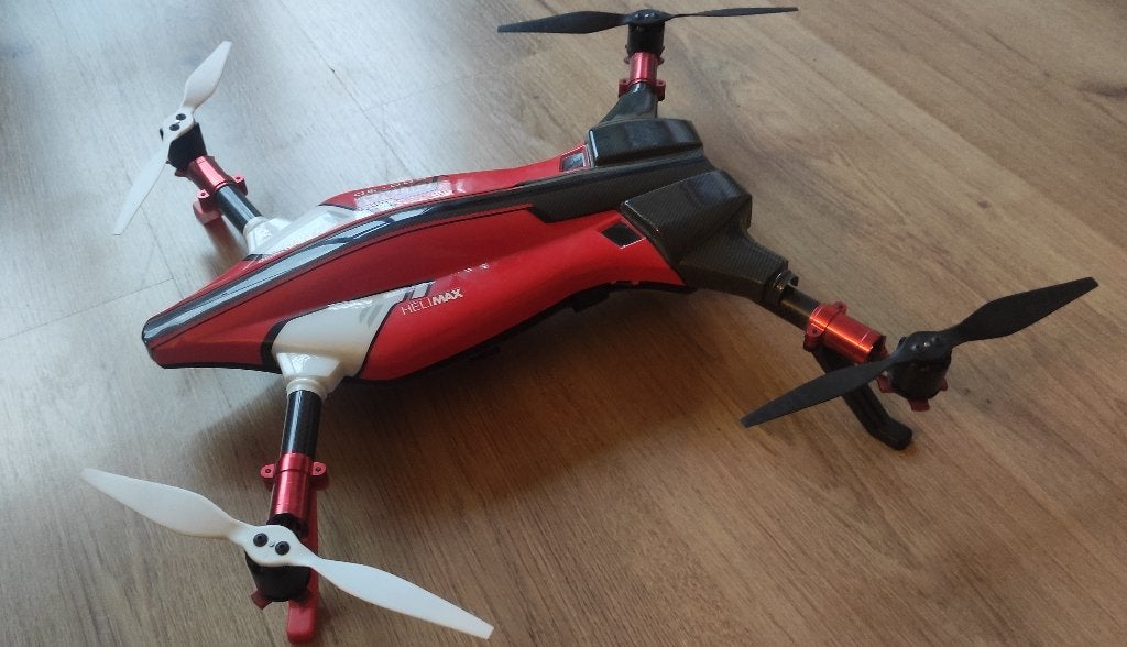 Helimax Voltage 500 3D Quadcopter/drone, Ophalen of Verzenden, Gebruikt, Elektro, Quadcopter of Multicopter