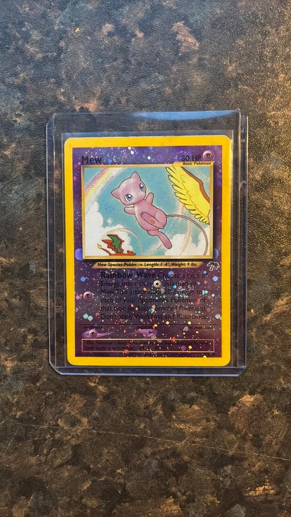 Pokemonkaart Mew Southern Islands, Hobby en Vrije tijd, Verzamelkaartspellen | Pokémon, Verzenden, Zo goed als nieuw, Losse kaart