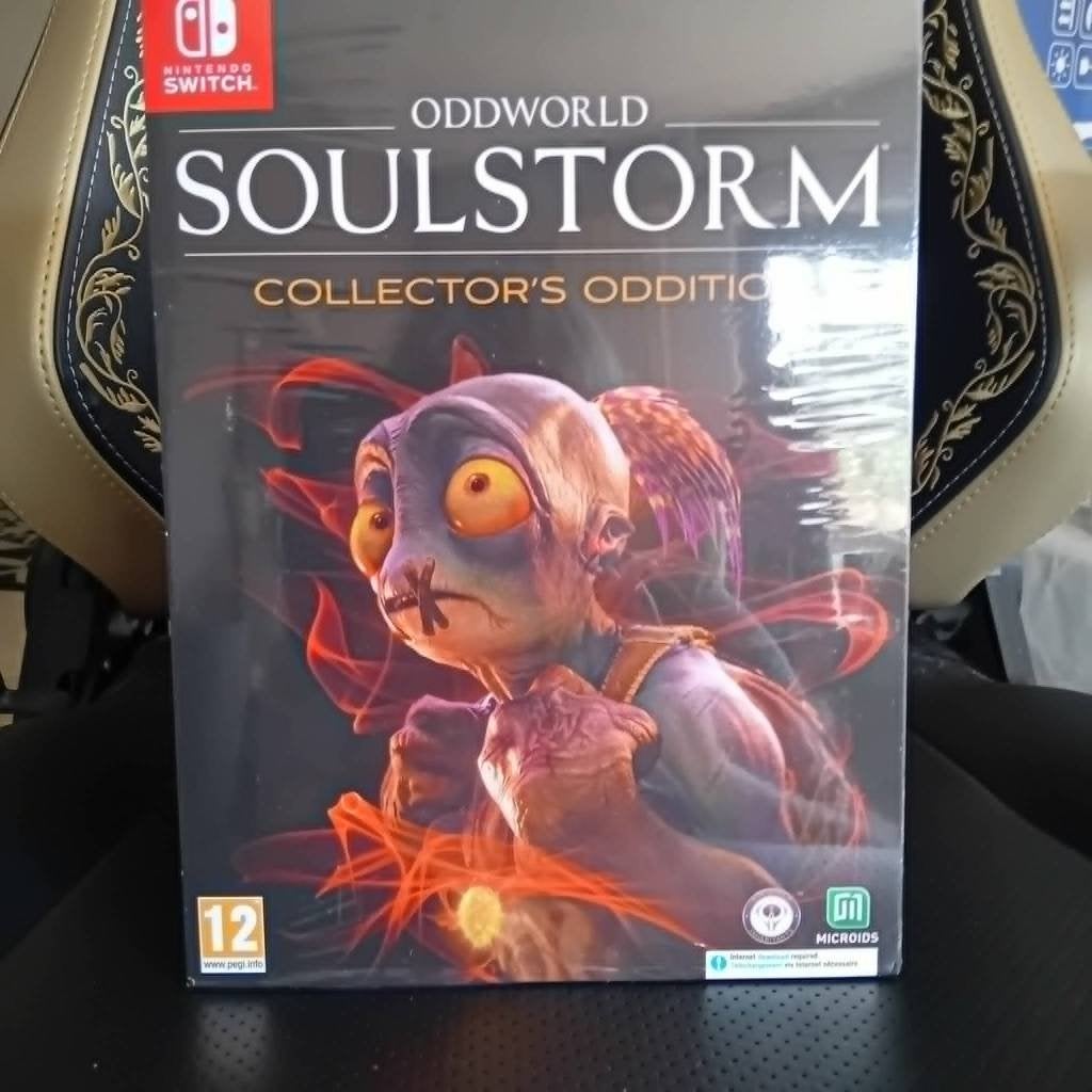 Oddworld Soulstorm Collector's Oddition voor Switch, 1 speler, Nieuw, Vanaf 12 jaar, Ophalen