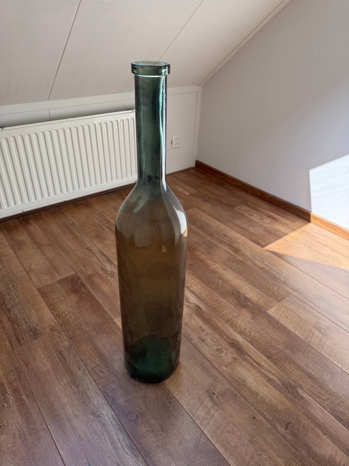 Grote glazen fles/vaas - 1 meter hoog, Ophalen