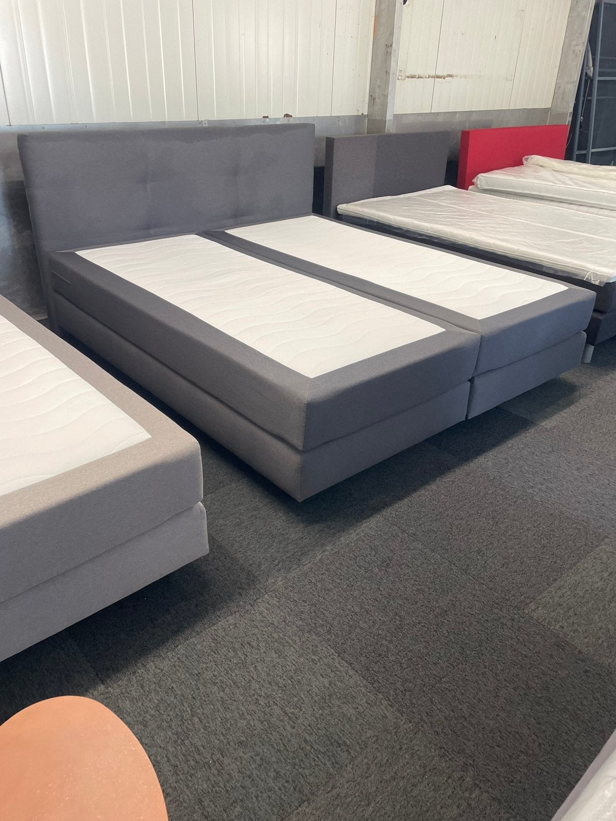 Mooie boxsprings bedden in verschillende maten!, Huis en Inrichting, Meerkleurig, Zo goed als nieuw, 200 cm, ?
