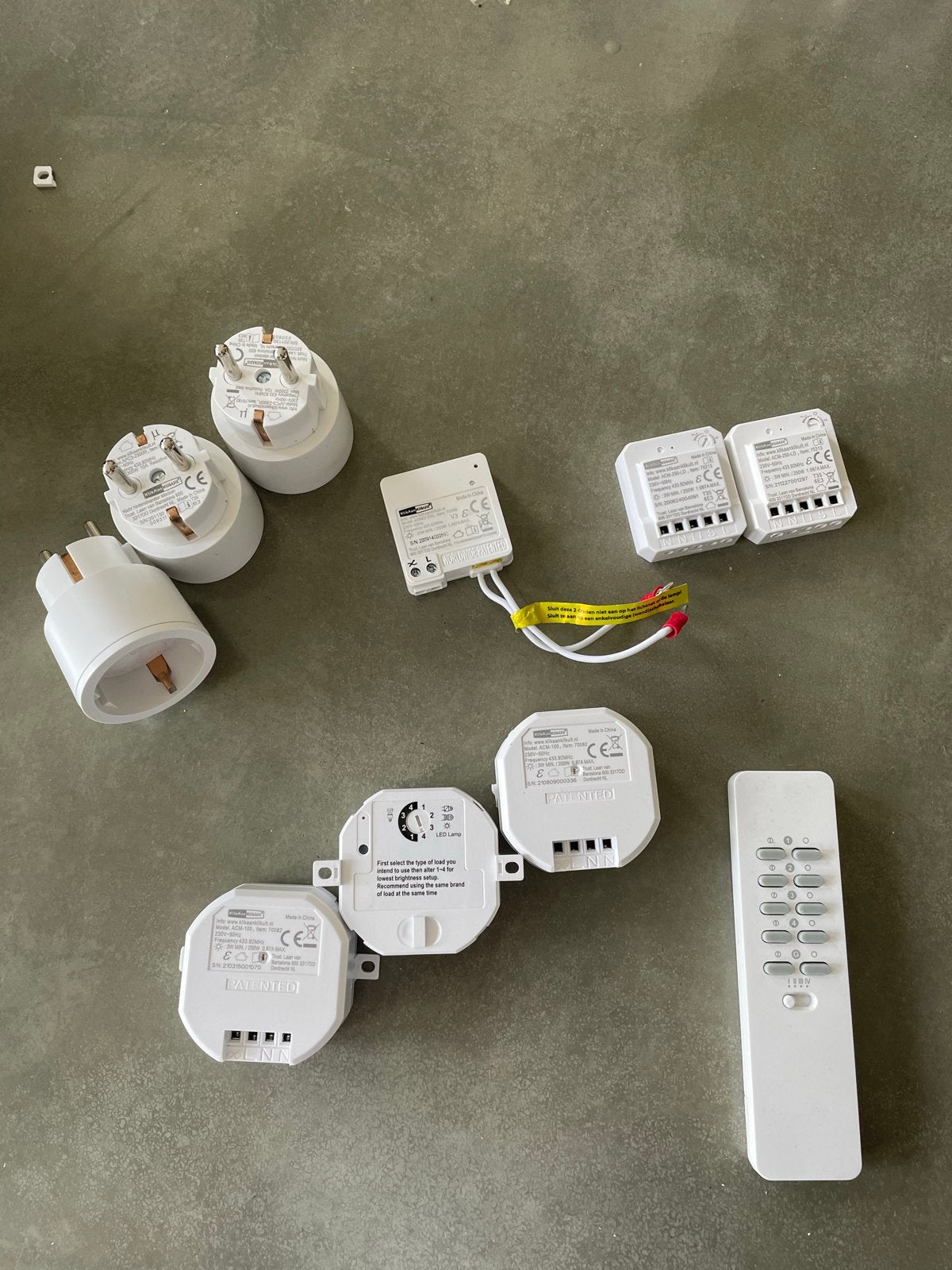 Kikaanklikuit schakelaars, dimmers, stekkers en afstandsbedi, Ophalen of Verzenden, Gebruikt, Overige merken, Dimmer