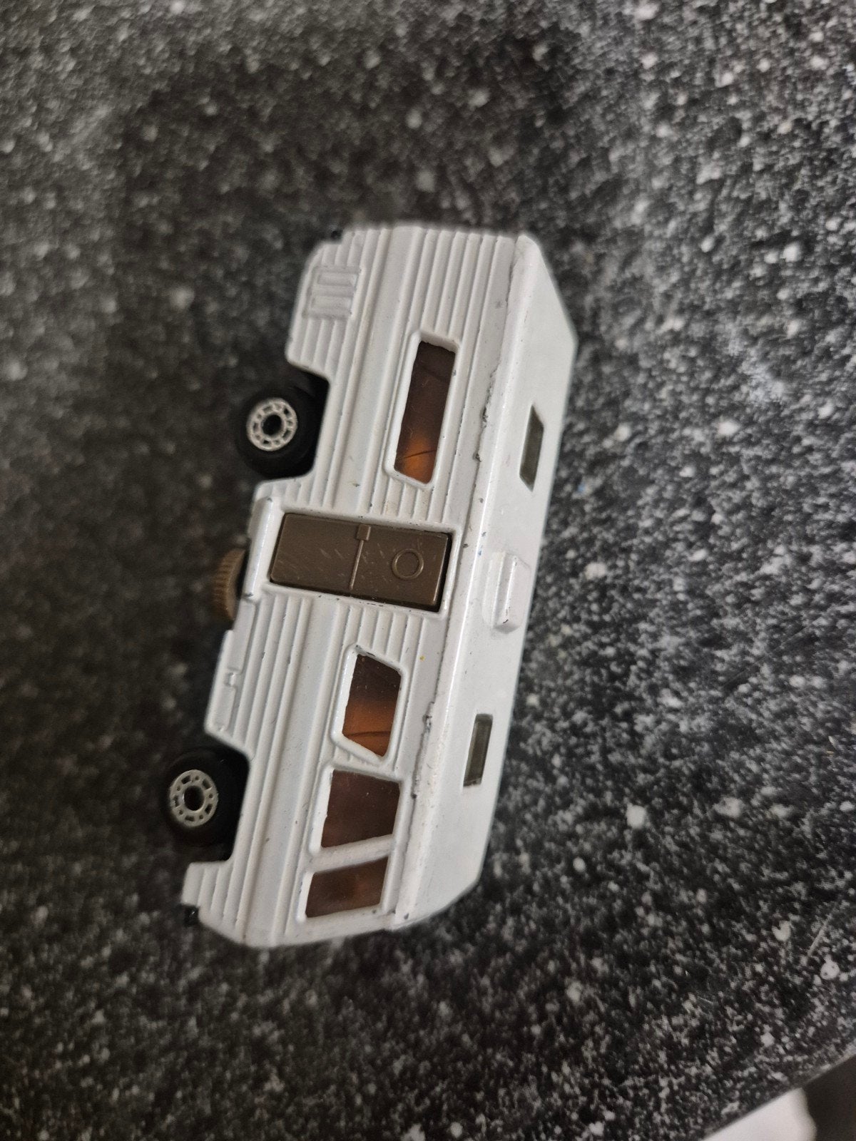 Matchbox Mobile Home Camper uit 1980 - Vintage Speelgoed, Kinderen en Baby's, Speelgoed | Speelgoedvoertuigen, Ophalen of Verzenden