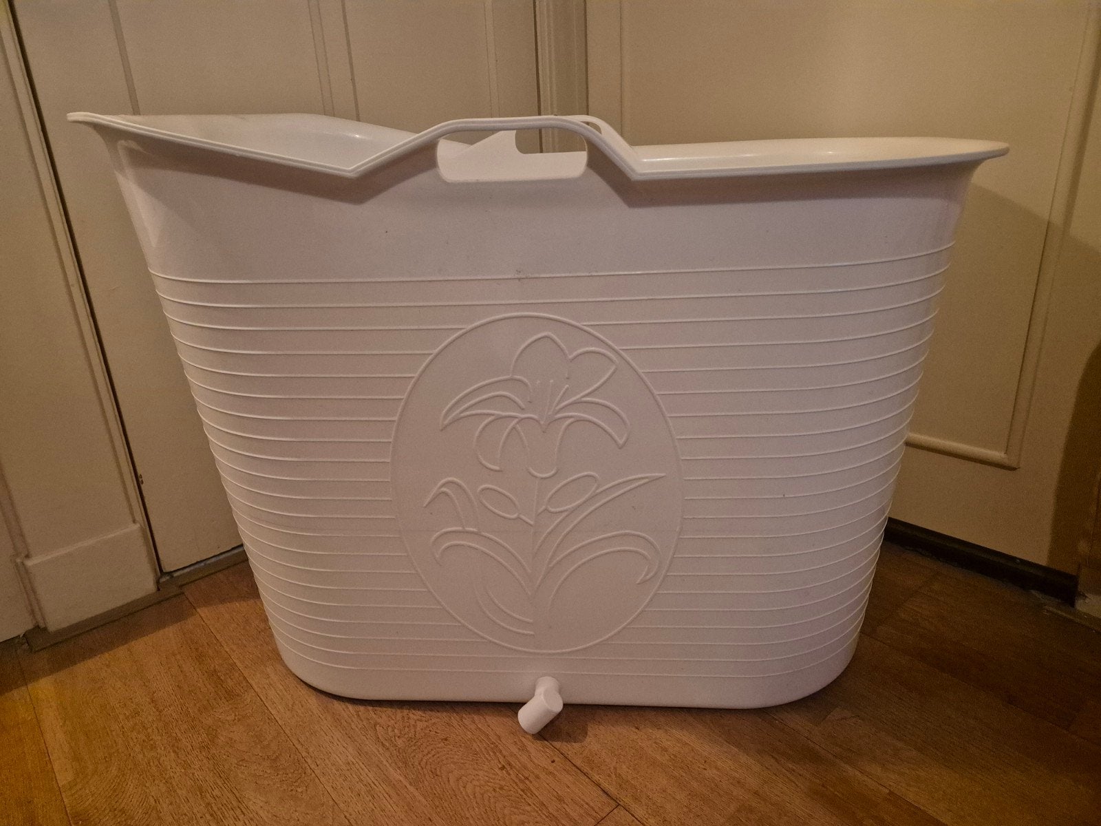 Compacte badkuip 200L - Cur Aqua, Ophalen, Gebruikt, Overige typen, 50 tot 100 cm