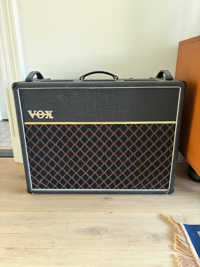 Vox ac30 top boost (2 x 12) 1987, Muziek en Instrumenten, Versterkers | Bas en Gitaar, Zo goed als nieuw, Minder dan 50 watt, Ophalen