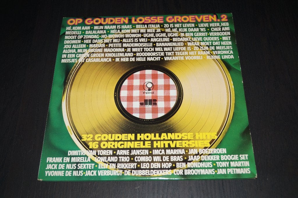 LP Op Gouden Losse Groeven 2 (2LP's) - krasvrij 1811, Cd's en Dvd's, Vinyl | Pop, Ophalen, Originele persing, Pop, Zo goed als nieuw