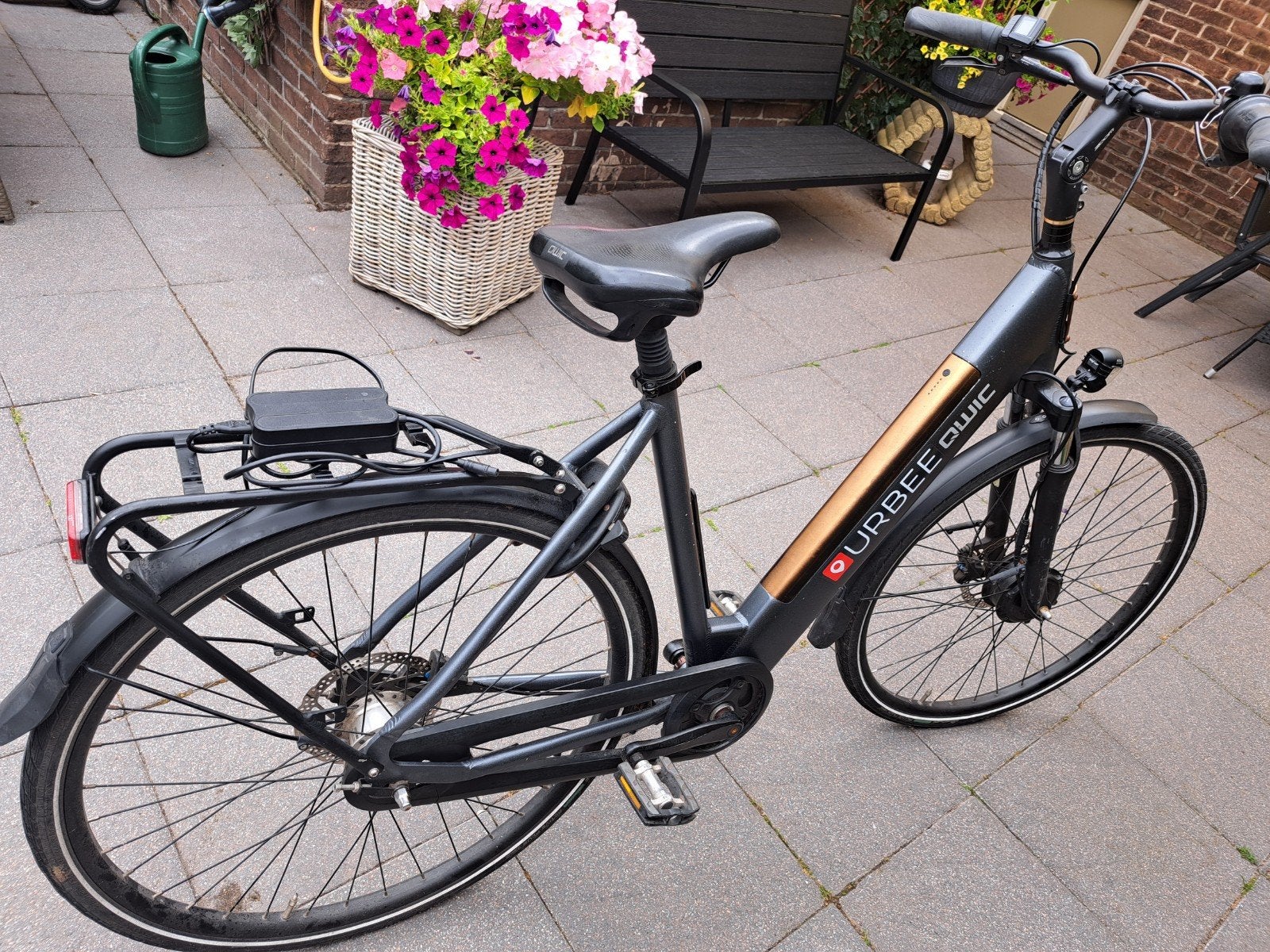 Qwic Urban E-bike - ACCU DEFECT, Fietsen en Brommers, Elektrische fietsen, Ophalen, Qwic, Gebruikt, 51 tot 55 cm