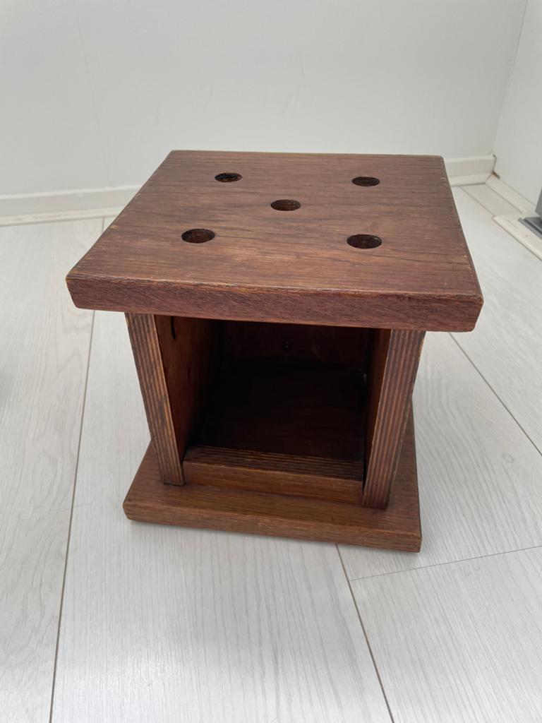 Stoof ( vierkant), Antiek en Kunst, Antiek | Woonaccessoires, Ophalen of Verzenden