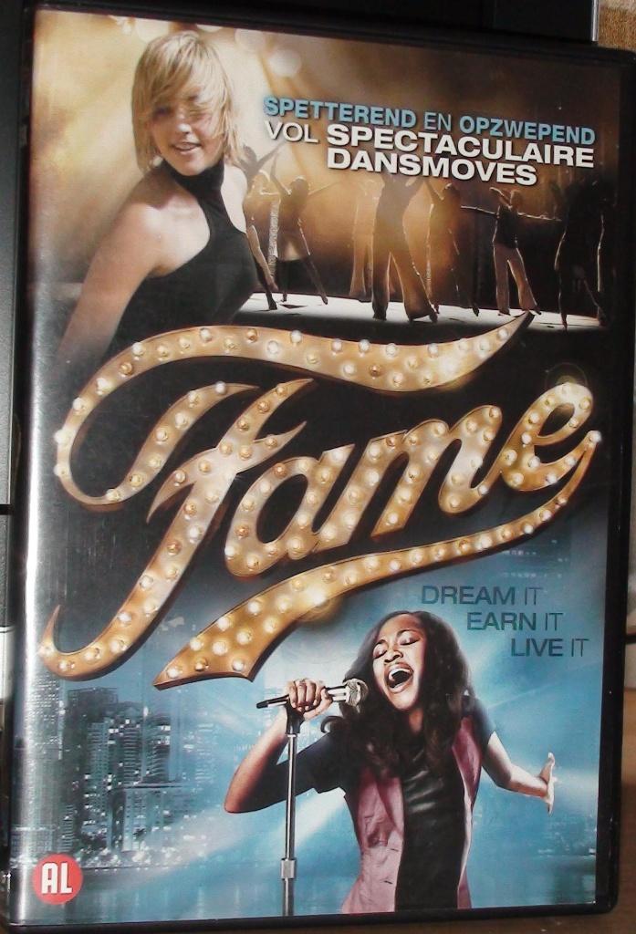 dvd fame, Cd's en Dvd's, Dvd's | Drama, Zo goed als nieuw, Alle leeftijden, Ophalen of Verzenden