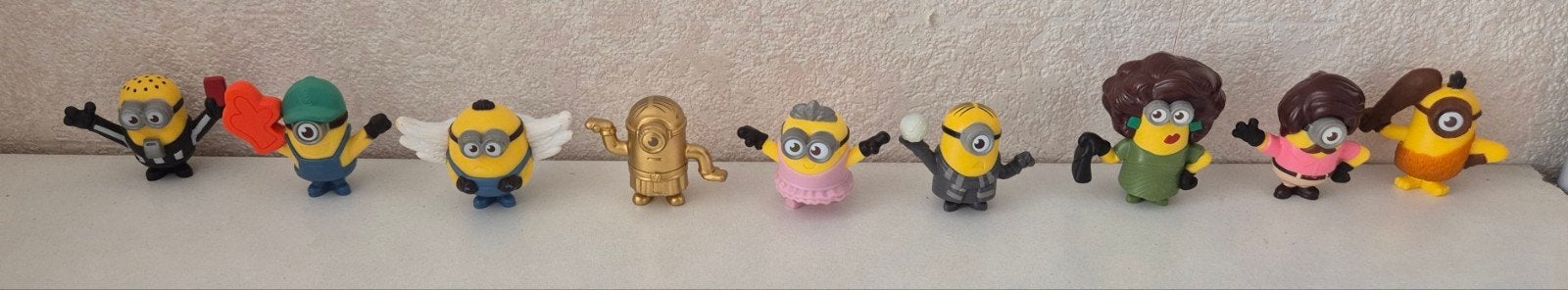 9x Minions, Ophalen of Verzenden
